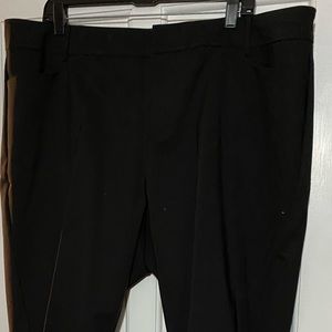 Eloquii Black Kady trousers size 20